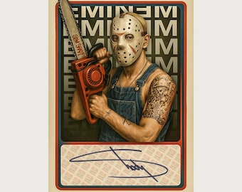 エミネムの直筆サインカード（証明書付き） - Etsy 日本
