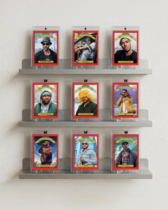 Wu-Tang Clan Shaolin Kings Trading Card Set | 90s Hip Hop Collectible Memorabilia