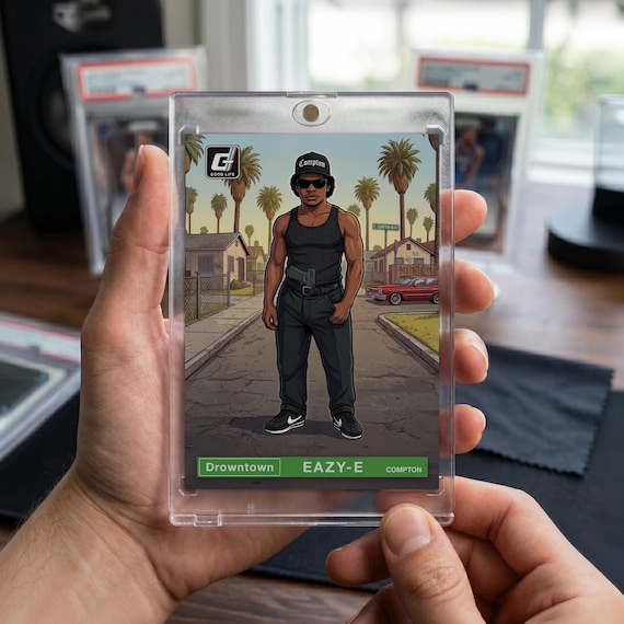 Eazy E NWA Custom Optic Downtown Trading Card