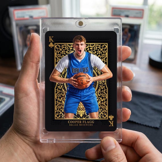 Cooper Flagg Rookie Card | Dallas Mavericks | All Kings Homage ATC (Holo Foil)