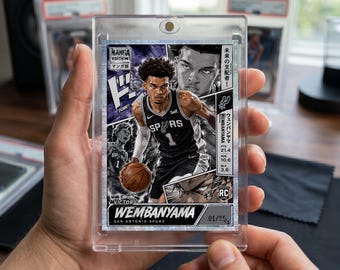 Victor Wembanyama Manga Card | Wemby | San Antonio Spurs | Good Life Retro | Limited Run