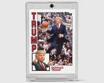 Donald Trump Trading Card Topps Archives Homage Custom
