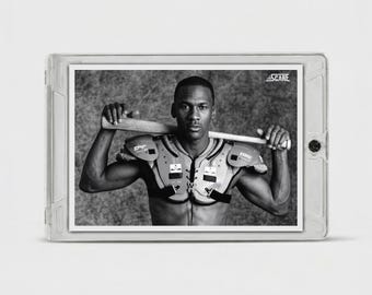 Michael Jordan Bo Jackson Shoulder Pads Homage Card Limited Edition