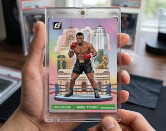 Mike Tyson Downtown Optic Limited Edition Trading Card