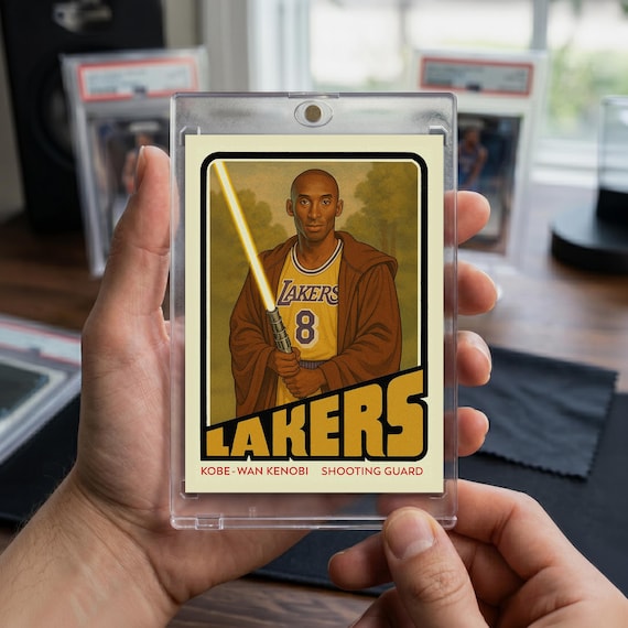 Kobe Bryant Star Wars -Kobe Wan-Kenobi- Limited Edition Trading Card