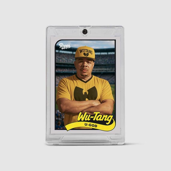 Wu-tang Clan Custom Retro Card Set | 1989 Topps Baseball Homage