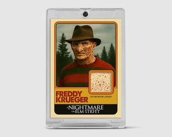 Freddy Krueger Relic Card: Nightmare on Elm Street, Custom Horror Art