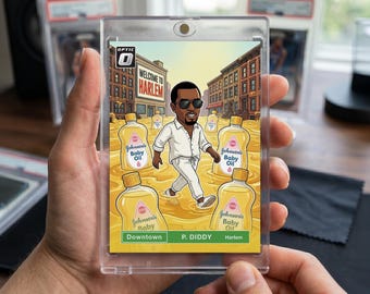 CUSTOM P Diddy Limited Edition Downtown Art Card