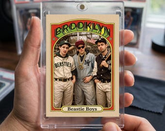Beastie Boys Custom Card | 1972 Topps Inspired Hip Hop Collectible