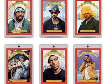 Wu-Tang Shaolin Kings 9 Card Hip Hop Trading Card Set