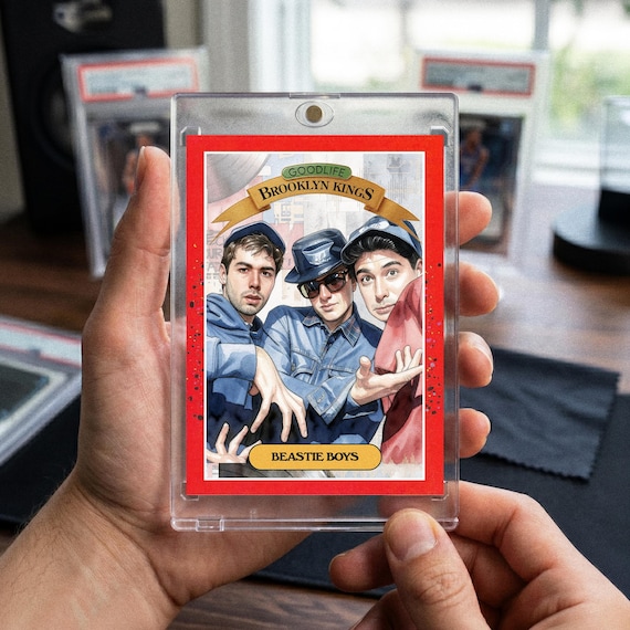 Beastie Boys Custom Card | Brooklyn Kings Homage | MCA, Mike D, Ad-Rock | Hip Hop Memorabilia