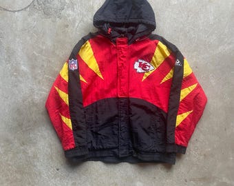Chaqueta vintage de los Kansas City Chiefs NFL Apex One Sharktooth