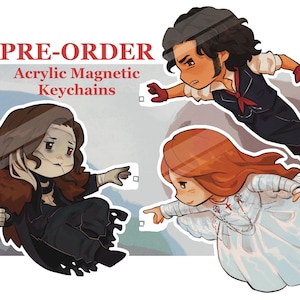 PREORDER Frankenstein 2025 Magnetic Keychains (read description!!)