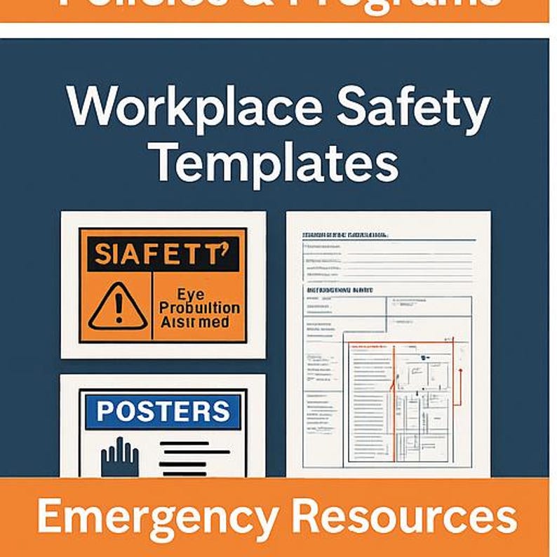 Complete Workplace Safety Template Bundle | 37 Editable Forms ...