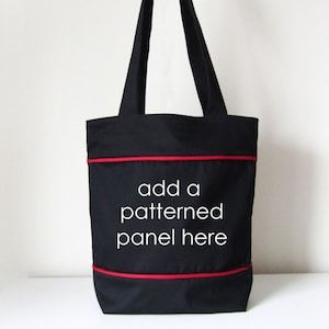 Tote Bag / Shoulder Bag / Women's Handbag with Changeable Pattern Flap with Pockets and Zip