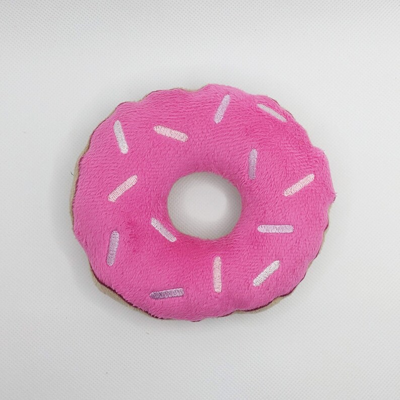 Donut Plushie Soft Toy Kids Stuffed Toy Handmade From Minky - Etsy