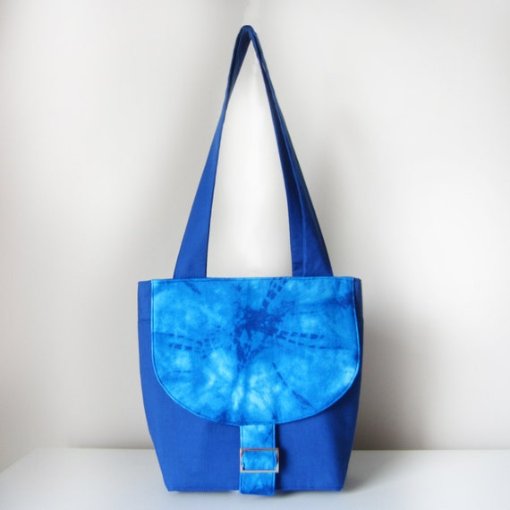 Tie Dye Pattern Shoulder Tote Bag