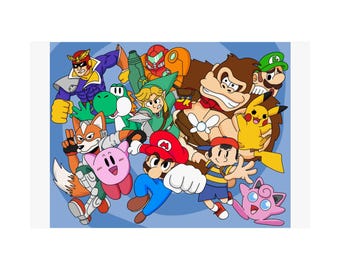 Plakat Smash Saga