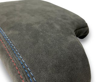 Alcantara 9002 Console Armrest Cover For BMW E36-E46 M Style Stitching 94 - 05 M3