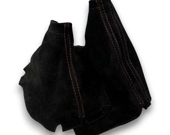 2015 - 2021 For Subaru WRX - NON STI Genuine Suede Shift E-brake Boot Cover Custom Stitching