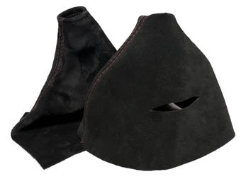Real Charcoal Suede Shift ebrake boot cover for Corvette C6 Automatic 2005-2013