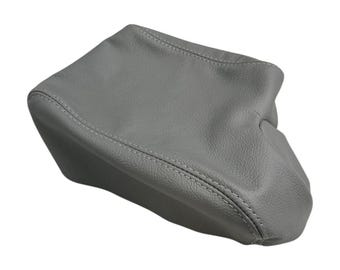 For BMW E36 Gray Genuine Leather Center Console Armrest Cover 1990 - 2000