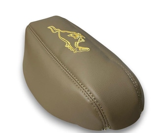 Medium Parchment Tan Center Console Cover For 94 - 04 Mustang GT Coupe V8 V4