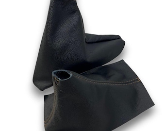 Brown Stitch Replacement Shift Parking Brake Boot for Ford Mustang GT 2010 -2014