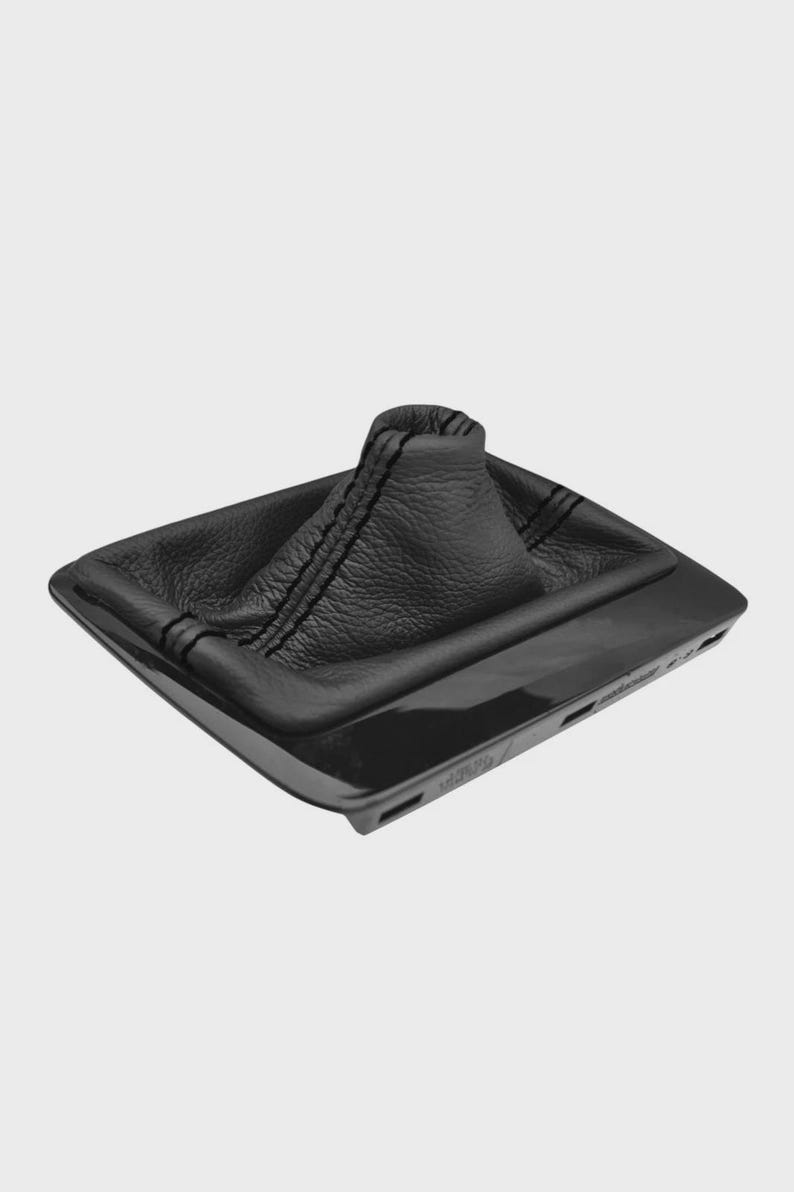 Corvette C7 Black Leather Automatic Shift Boot Cover - Etsy