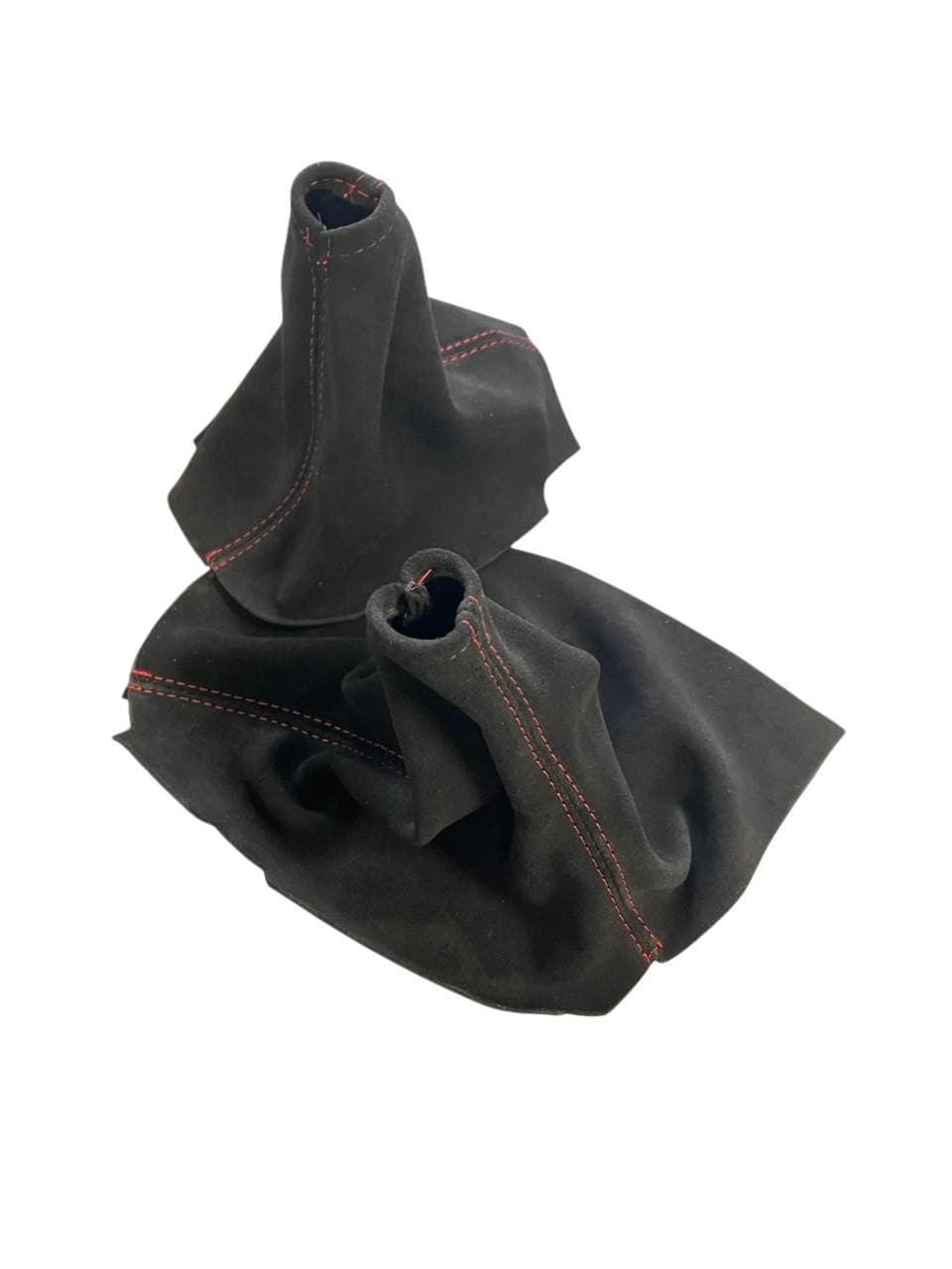 Kar Designers Black Vinyl Manual Shift Boot With Red Stitch For 2005-2010 Chevy Cobalt
