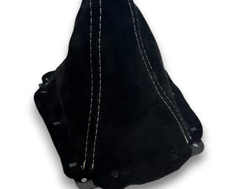 For Mazda Miata MX5 99-05 Manual Shifter Shift Boot Cover Genuine Suede Black