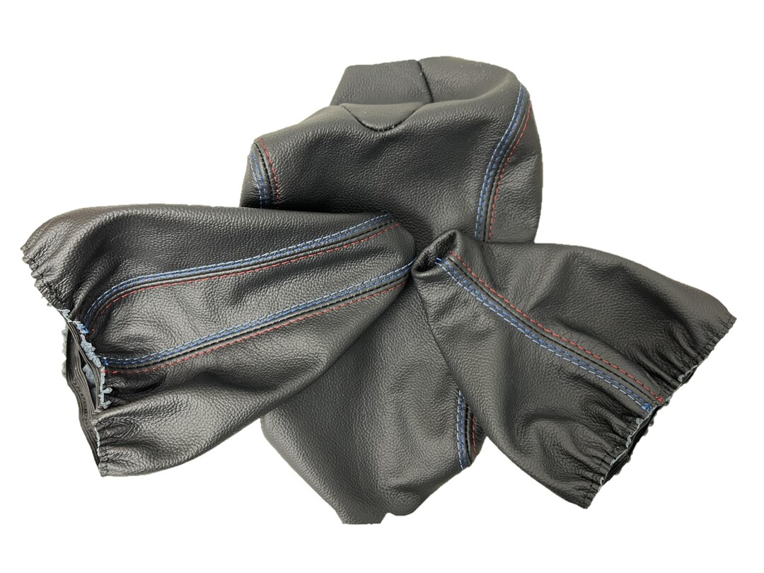 BMW E46 Italian Leather Armrest & Boot Set | M-sport Tri-color ...