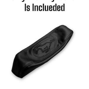 May include: Black vinyl cover with a stitched design and a debossed horse logo. The text "Only The Vinyl Cover Is Included" is printed above the cover.