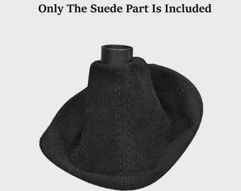 For Acura RSX Type R, S 2002-2006 New Black Stitch SUEDE MANUAL Shift Boot Cover