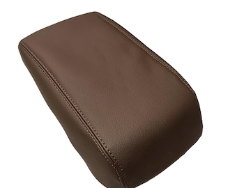 Brown Synthetic Leather Console Cover: Subaru Legacy Outback 2010-2014