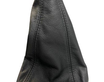 1997 - 2002 For Chevy Camaro and Pontiac Firebird Real leather Shift Boot and Retainer Frame Black with Custom Stitching