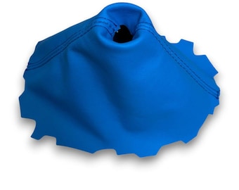 Tension Blau Leder Schaltmanschette passend für Corvette C7 Schaltgetriebe Stick