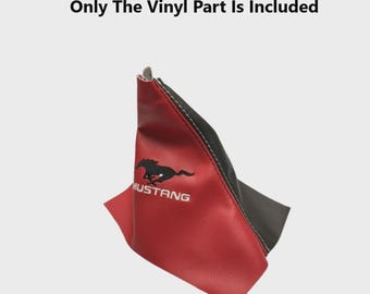 For Ford Mustang GT 2005-2014 Vinyl Manual Shift Boot Cover