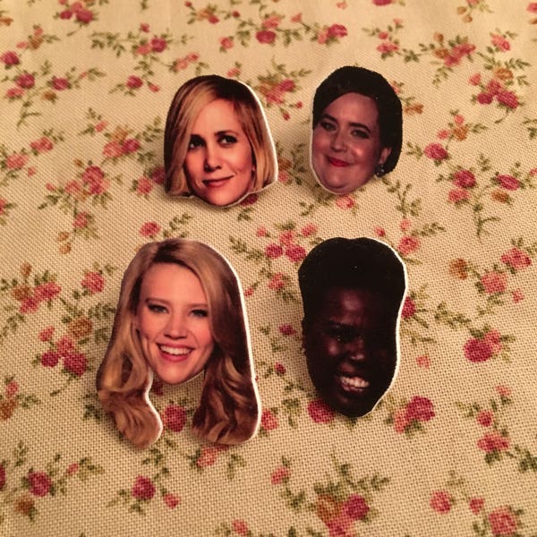 Ladies of SNL (Kate McKinnon, Kristen Wiig, Leslie Jones, Aidy Bryant) Earrings