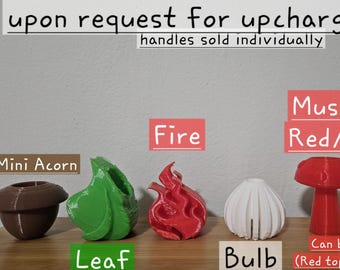 Specialty poi handles