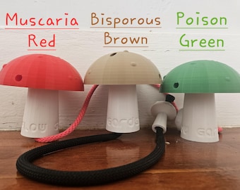 Mushroom Poi (native seed dispersing flowtoy)