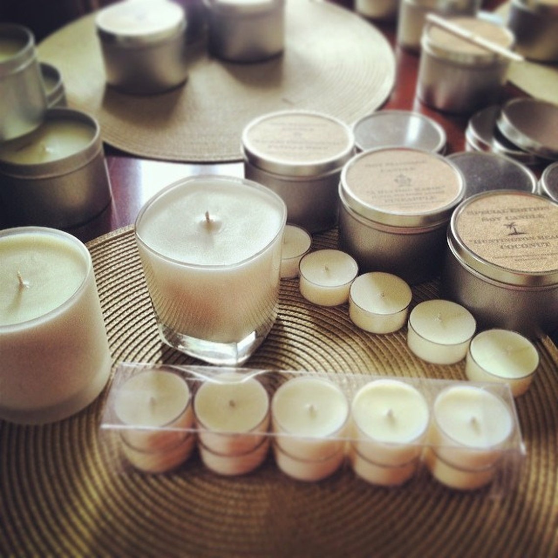 All Natural Essential Oil Soy & Coconut Wax Candles Etsy