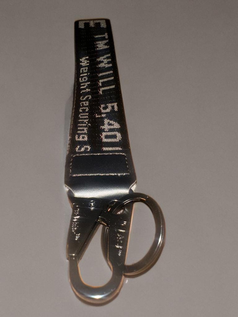Off-white Inspired Key Chain Strap 10