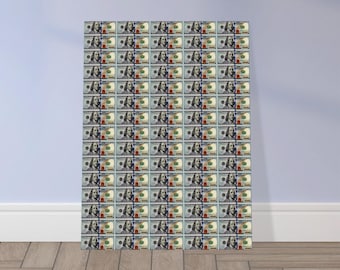 Póster de billete de 100 dólares / Arte mural de dinero / Impresión de dinero de lujo / Póster de billete de dólar / Decoración de habitación Hypebeast / Arte mural de estética lujosa