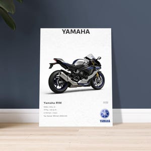 Lambda R1M 2022 Sport Bike Poster