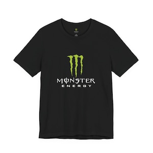 Monster Energy Logo Tee | Energy Drink Graphic T-Shirt image 1