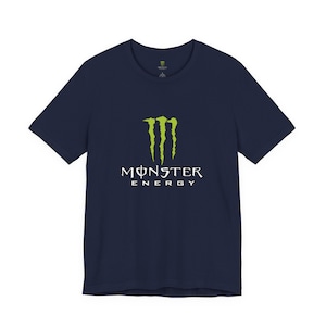 Monster Energy Logo Tee | Energy Drink Graphic T-Shirt image 16