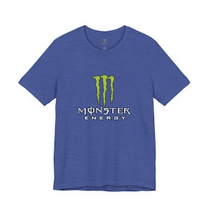 Monster Energy Logo Tee | Energy Drink Graphic T-Shirt image 13