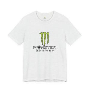 Monster Energy Logo Tee | Energy Drink Graphic T-Shirt image 3
