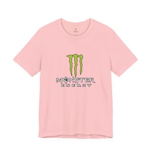 Monster Energy Logo Tee | Energy Drink Graphic T-Shirt image 19